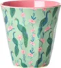 Set di 6 tazze in melamina Rice - Stampa pavone e fiori Anteprima dell’immagine prodotto 6