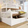 Letto a castello Merax 90x200 e 140x200 cm, letto per Anteprima dell’immagine prodotto 4
