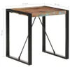 vidaXL Jedálenský stôl 70x70x75 cm z recyklovaného Náhľad obrázku produktu 6
