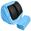200 x LDPE Reifensäcke 1000x1000 mm Blau – Robuste Produktbild-Vorschau 1