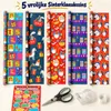 Benza – Sinterklaas Inpakpakket – 5 Rollen Cadeaupapier 70 Productafbeelding-voorbeeld 7