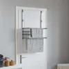 vidaXL Wäschetrockner für Balkon 54x25x42 cm Aluminium Produktbild-Vorschau 2