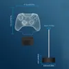 Diagram showing the dimensions of a 3D game console lamp. Náhled obrázku produktu