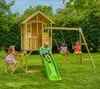 Zwerkules Villa 3: Houten speelhuis voor kinderen met Productafbeelding-voorbeeld 5