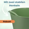 Flexibler Eimer Plastikkorb Wäschewanne mit Henkel 25 L Produktbild-Vorschau 4