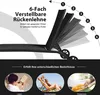 COSTWAY Sonnenliege Liegestuhl mit Rädern, Gartenliege mit Produktbild-Vorschau 3