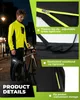 ROCKBROS zimní bunda+kalhoty cyklistický oblek termo Náhled obrázku produktu 10