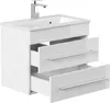 Badmöbel Waschplatz "Portus 600 SlimLine" 60 cm weiß Produktbild-Vorschau 4