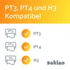 Marketing graphic showing compatibility of paper towels with different dispenser types. Náhľad obrázku produktu