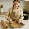Papier do pieczenia brązowy – 38 cm × 50 m, odporny na Podgląd zdjęcia produktu 3