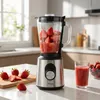 Edelstahl Power Standmixer mit 1,5 l Glasbehälter, Produktbild-Vorschau 2
