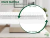 Ergonomische koudschuimmatras met 7 zones | 90 x 200 cm | Productafbeelding-voorbeeld 4
