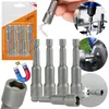 Satz magnetische Schraubendrehereinsätze 5 Stück 10mm Produktbild-Vorschau 6