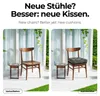 Sitzkissen Stuhlkissen Indoor & Outdoor 6er Set 42x42 cm - Produktbild-Vorschau 4