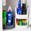Cleaning supplies are organized in under-sink cabinets. Náhled obrázku produktu