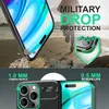Hülle für iPhone 14 Pro Max - Matt Schwarze Ring Handyhülle Produktbild-Vorschau 2