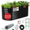 BRAST Hochbeet Metall Julia Mini | 160x80x80cm Schwarz | Produktbild-Vorschau 1