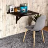 Skládací stůl COSTWAY , 80x60 cm, skládací dřevěný stůl Náhled obrázku produktu 2