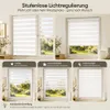 Store double 60x100cm lin Duo Rollo Klemmfix sans percer Voir les images du produit 4