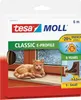 tesa Moll CLASSIC E-profiel, rubberafdichting, bruin, 9 mm Productafbeelding-voorbeeld 3