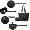 Shopper 3-Tlg Handtasche Damen Schultertasche Handtaschen Produktbild-Vorschau 9