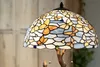 Clayre & Eef Tiffany Tischlampe Ø 40x60 cm Blau Glas Produktbild-Vorschau 6