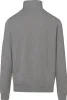 HAKRO Zip Sweatshirt Premium #451 Gr. S grau-meliert Produktbild-Vorschau 3