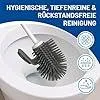 Rival WC-Garnitur Meiler anthrazit mit Gumminoppenbürste & Produktbild-Vorschau 3