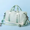 keepgogo Sporttasche Reisetasche, grün, mit Schuhfach, Produktbild-Vorschau 11