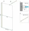 Cabina Doccia Rea Punto Chrome 90X90 Anteprima dell’immagine prodotto 14
