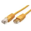 Cavo patch ROLINE S/FTP Cat5e 100cm giallo Anteprima dell’immagine prodotto 3