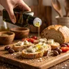 Butelka na oliwę, ocet, olej, szklana z dozownikiem 0,25 L Podgląd zdjęcia produktu 2