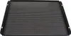 A black perforated baking sheet is shown from a slightly elevated angle against a white background. Anteprima dell’immagine prodotto