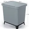 Mülleimer Keden SYSTEMA 29 Liter Abfalleimer Mülleimer mit Produktbild-Vorschau 4