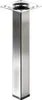 Hettich Möbelfuß Edelstahl-Optik 25 x 25 x 200 mm Produktbild-Vorschau 5