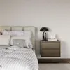 Selsey Framme - Comodino sospeso con 2 cassetti, noce Anteprima dell’immagine prodotto 3