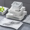 56 pcs. Set de vaisselle en porcelaine, service combiné, Voir les images du produit 9
