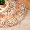 Volero - Teppich Vintage Rund - Spring Medaillon Terracotta Produktbild-Vorschau 4
