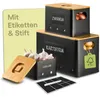 Praknu Kartoffel Aufbewahrungsbox 3er Set – Stapelbar - Mit Produktbild-Vorschau 1