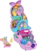 A Polly Pocket Mama and Joey Kangaroo Bag toy set, shown open and displayed against a white background. Podgląd zdjęcia produktu
