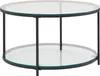 Couchtisch FineBuy Sofatisch Glas Wohnzimmertisch Ø 80 cm Produktbild-Vorschau 6