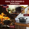 GUSSKÖNIG Dutch Oven - 2in1 Marmite en fonte calcinée 4,8L Voir les images du produit 13