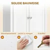 HOMCOM Badezimmerschrank 170 cm hoch mit verstellbaren Produktbild-Vorschau 6