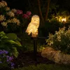 Solar Eule Gartenleuchte 43cm LED Solarfigur Gartendeko Produktbild-Vorschau 8