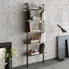 Skye Decor, Piante - Walnut, Black, Bücherregal, Nussbaum, Produktbild-Vorschau 1