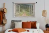 MuchoWow® Wandteppich Wandbehang Durchschauen - Zebra - Produktbild-Vorschau 4