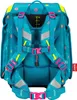 The back of a child's backpack. Produktbild-Vorschau