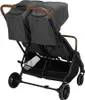 Rear view of a dark gray double stroller. Produktbild-Vorschau