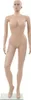 vidaXL Manichino donna con base in vetro Beige 180 cm Anteprima dell’immagine prodotto 1