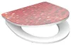 Schütte WC-Sitz RED GLITTER Duroplast Highgloss Kunststoff Produktbild-Vorschau 2